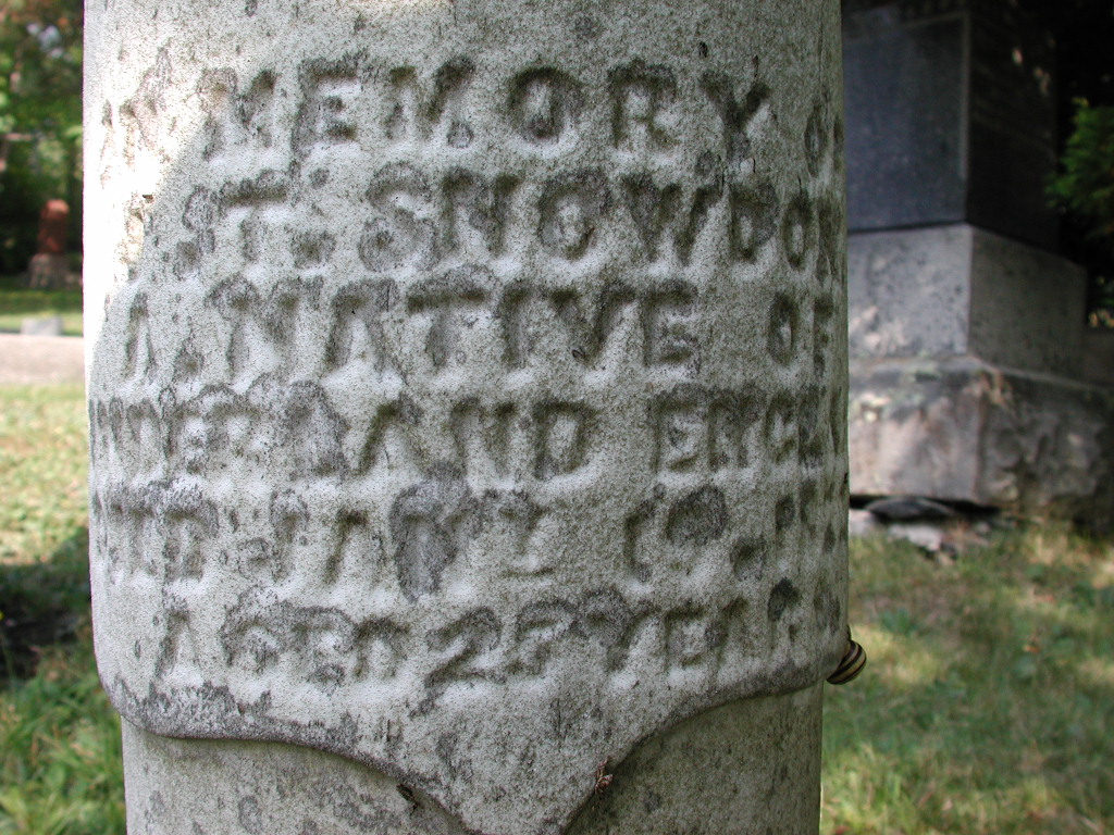 Headstone